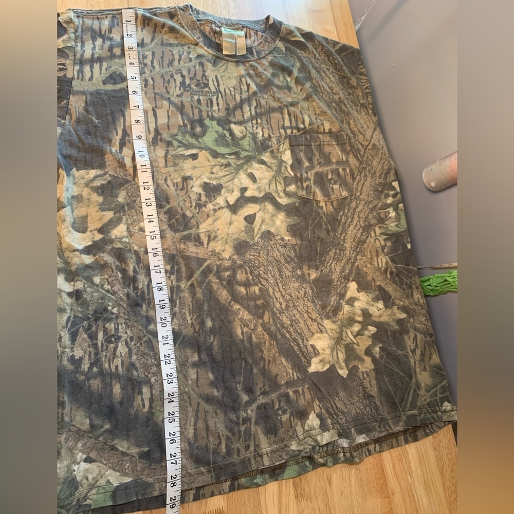 Vintage Mossy oak Break Up Camo Short Sleeve T Shirt Size XL - Picture 10 of 10